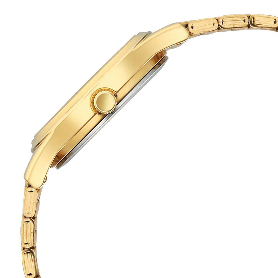 Titan Karishma Quartz Analog Beige Dial Golden Stainless Steel Strap Watch For Women(2679YM02)