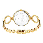 Titan Raga Viva Golden Dial Analog Quartz Metal Strap Watch for Women