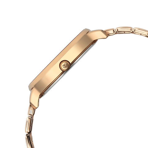 Titan Purple Secluded Strap Material Metal Dial Colour Rose Gold 2703WM01