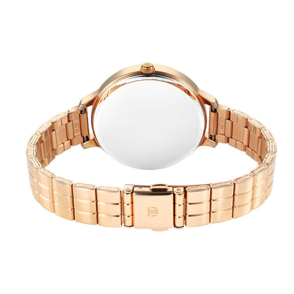 Titan Purple Secluded Strap Material Metal Dial Colour Rose Gold 2703WM01