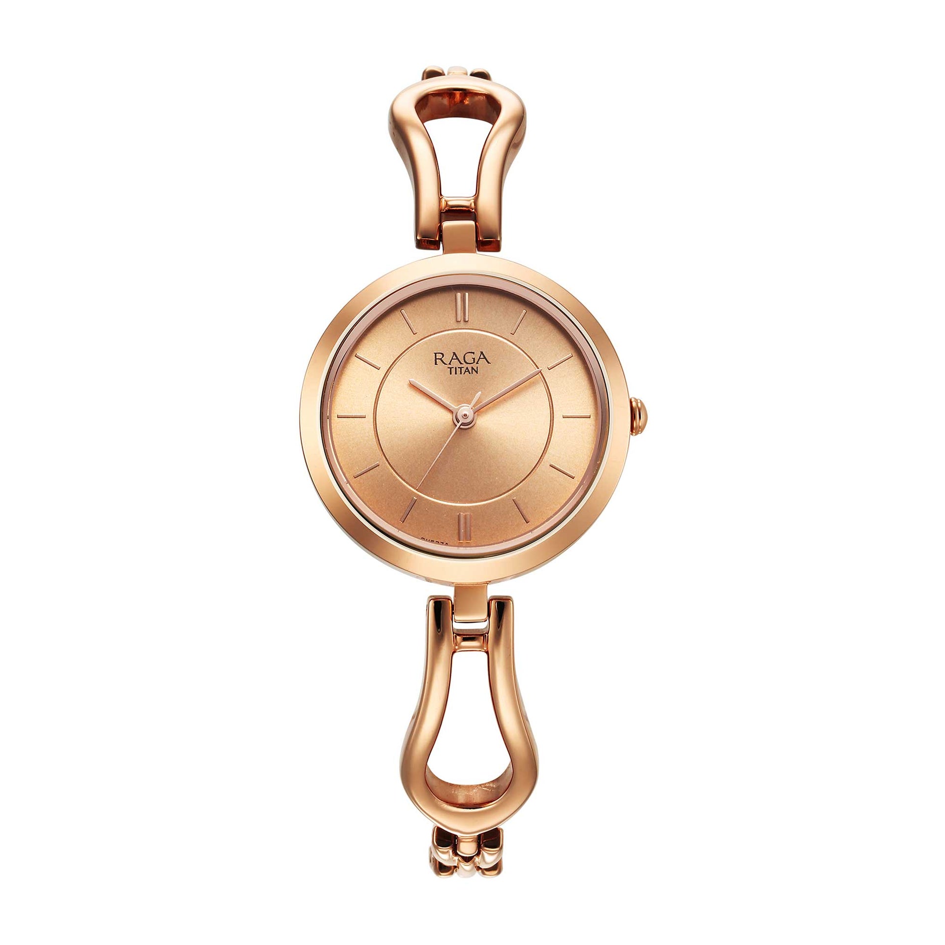 Buy Titan Raga Rose Gold Dial Watch for Women – Nepal Trade