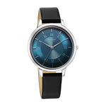 Titan NEO 9 RETRO Ladies Strap Material Leather Dial Colour Dark Blue 2732SL01