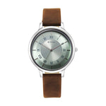 Titan NEO 9 RETRO Ladies Strap Material Leather Dial Colour Light Blue 2732SL02