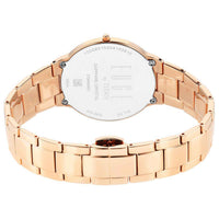 Titan Edge Mother Of Pearl Dial Rose Gold Stainless Steel Strap Analog Watch for Women