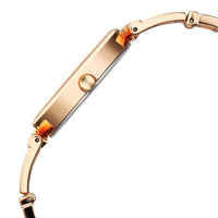 Titan Raga Ascend Quartz Alog Rose Gold Dial With Rose Gold Color Metal Strap Watch For Women