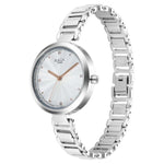 Titan Raga Memoirs Quartz Analog Silver Dial With Silver Color Metal Strap Watch For Women