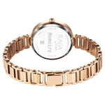 Titan Raga Memoirs Quartz Analog Burgundy Dial With Rose Gold Color Metal Strap Watch For Women