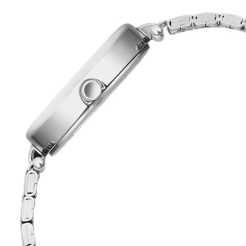 Titan Karishma Quartz Analog Beige Dial Silver Stainless Steel Strap Watch For Women(2758SM01)