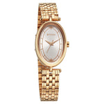 Titan Karishma Quartz Analog Silver Dial Rose Gold Stainless Steel Strap Watch For Women(2758WM01)