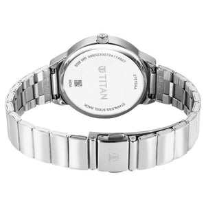 Titan Neo Multifunction Pink Dial Silver Color Stainless Steel Strap Watch For Women(2761SM02)