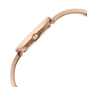 Titan Raga Rose Gold Oval Dial Metal Strap Analog Watch for Women