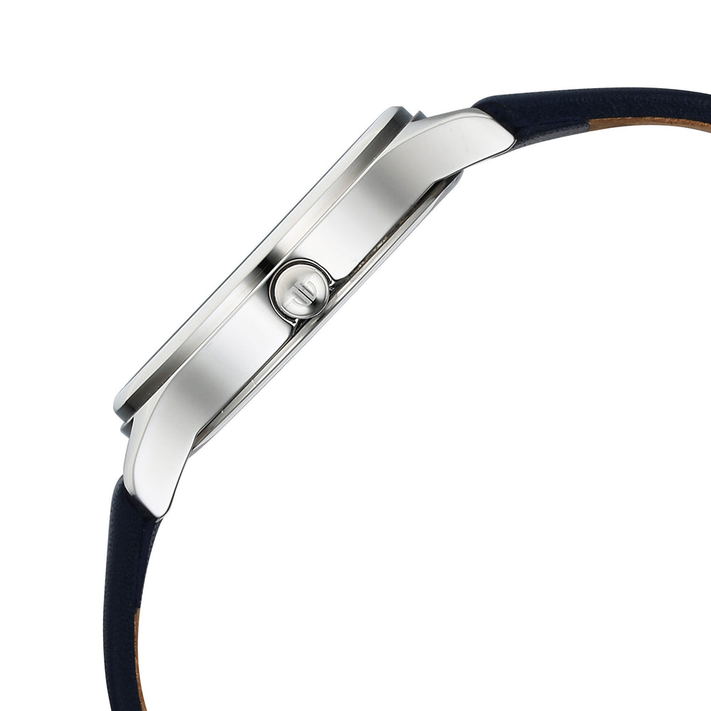 Titan Neo Quartz Analog Blue Dial Blue Leather Strap Watch For Women 2781SL02