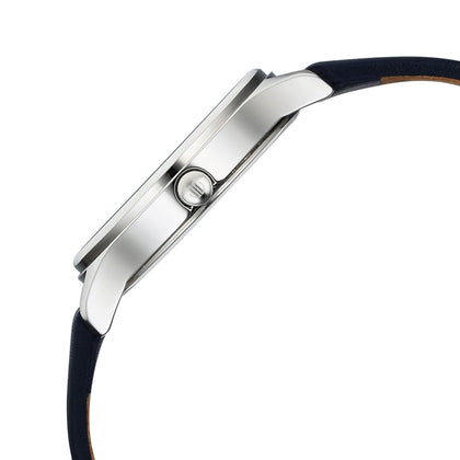 Titan Neo Quartz Analog Blue Dial Blue Leather Strap Watch For Women 2781SL02