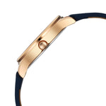 Titan Neo Quartz Analog Blue Dial Blue Leather Strap Watch For Women 2781WL01