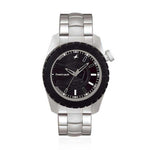 Fastrack Quartz Analog Black Dial Stainless Steel Strap Watch for Guys