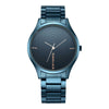 Fastrack Style Up Quartz Analog Blue Dial Stainless Steel Strap Watch for Guys