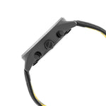 Fastrack Fastfit Quartz Analog with Day and Date Black Dial Leather Strap Watch for Guys