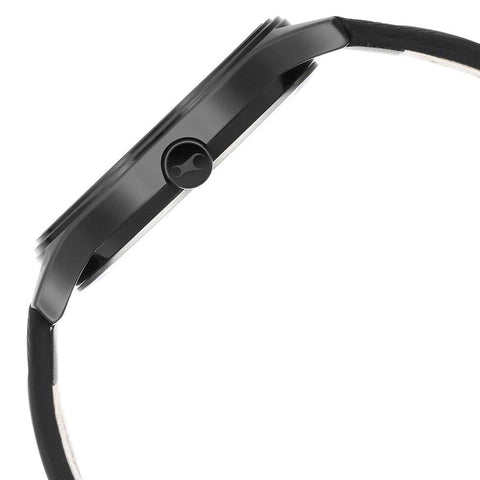 Fastrack Style Up Black Dial Leather Strap Watch for Guys