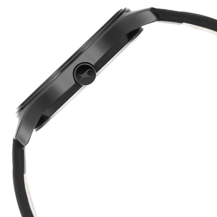 Fastrack Style Up Black Dial Leather Strap Watch for Guys