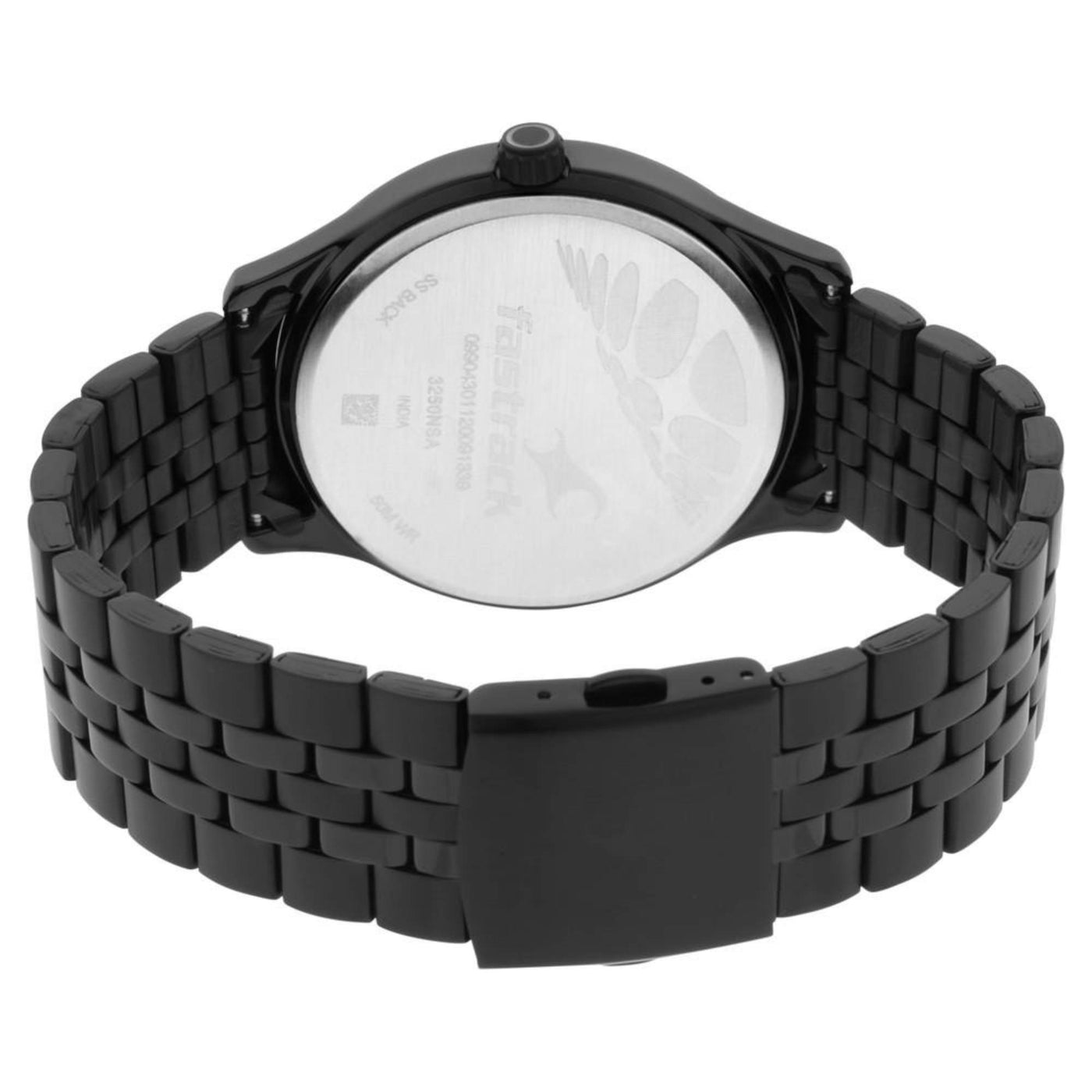 Fastrack Gamify Quartz Analog Grey Dial Metal Strap Watch for Guys