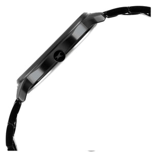 Fastrack Stunners Quartz Analog Black Dial Metal Strap Watch for Guys