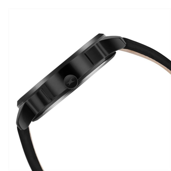 Fastrack MetaWe Quartz Analog Grey Dial Leather Strap Watch For Guys