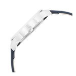 After Dark White Dial Leather Strap Watch for Guys 3273SL01