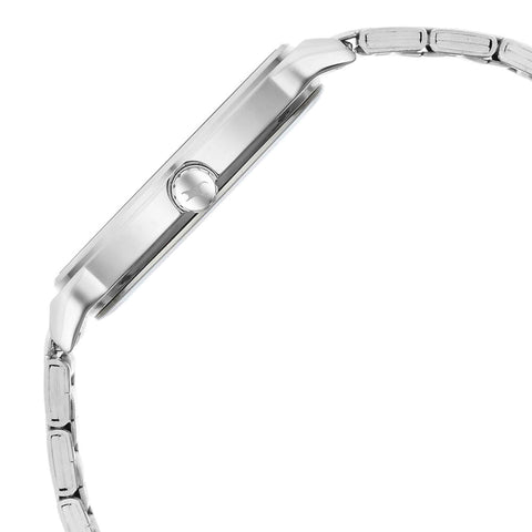 Fastrack Stunners Quartz Analog Grey Dial Metal Strap Watch for Guys