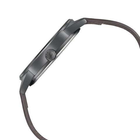 Fastrack Stunners Quartz Analog Green Dial Leather Strap Watch for Guys