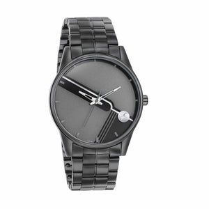 Fastrack Stunners Quartz Analog Grey Dial Stainless Steel Strap Watch for Guys 3305NM02