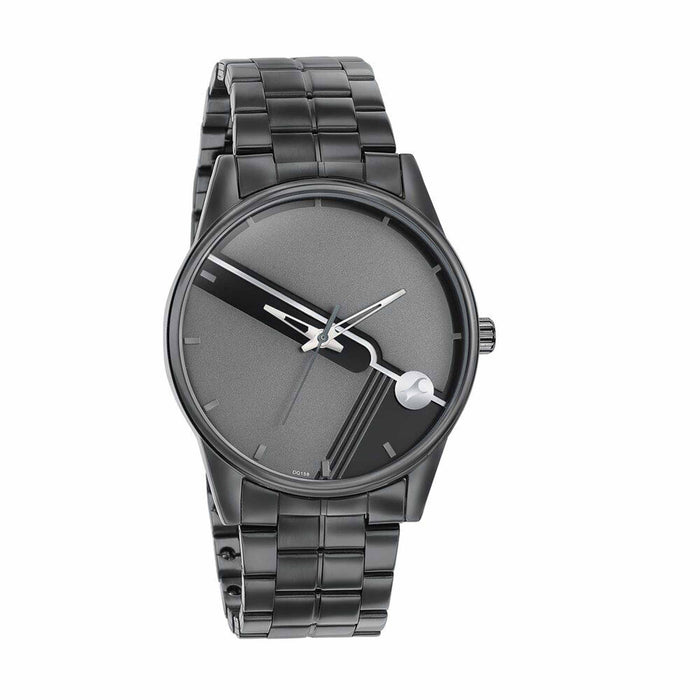 Fastrack Stunners Quartz Analog Grey Dial Stainless Steel Strap Watch for Guys 3305NM02