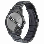 Fastrack Stunners Quartz Analog Grey Dial Stainless Steel Strap Watch for Guys 3305NM02
