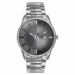 Fastrack Stunners Quartz Analog Grey Dial Stainless Steel Strap Watch for Guys 3305SM02