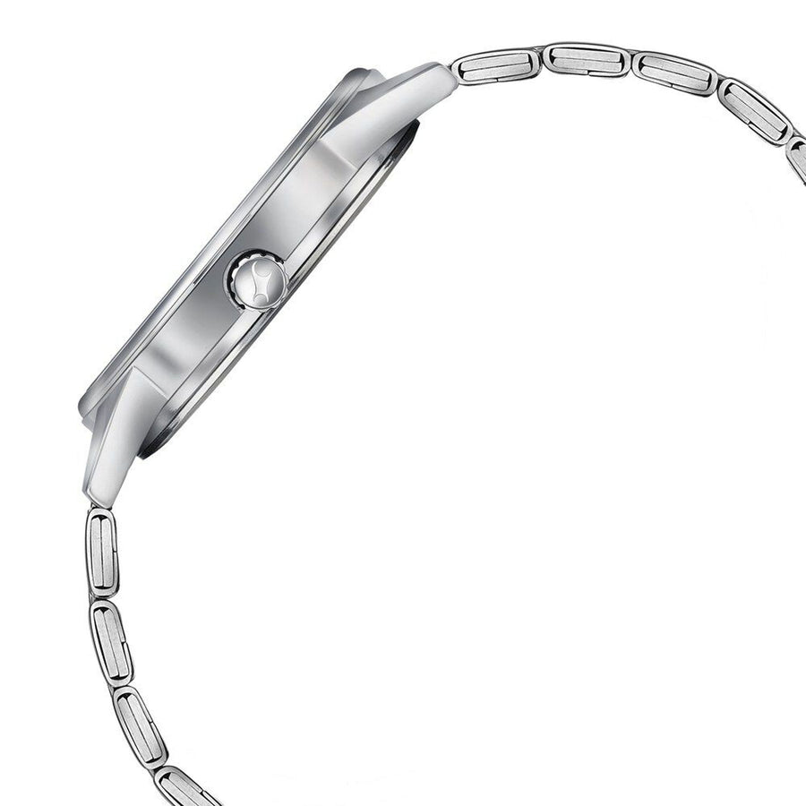 Fastrack Stunners Quartz Analog Grey Dial Stainless Steel Strap Watch for Guys 3305SM02