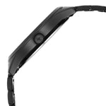 Fastrack Stunners Quartz Analog Black Dial Black Metal Strap Watch For Guys