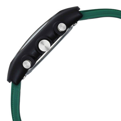 Fastrack Hype Multifunction with Black dial Green Silicon Strap watch for Guys