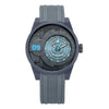 Fastrack Fashion Black Dial Grey Silicone Strap Analog Watch for Men