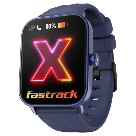 Fastrack Rider Glide X Advanced UltraVU HD Display, Functional Cown, BT Calling, 100+ Sports Modes & Watchface