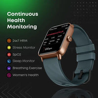 Fastrack Rider Glide X Advanced UltraVU HD Display, Functional Cown, BT Calling, 100+ Sports Modes & Watchface