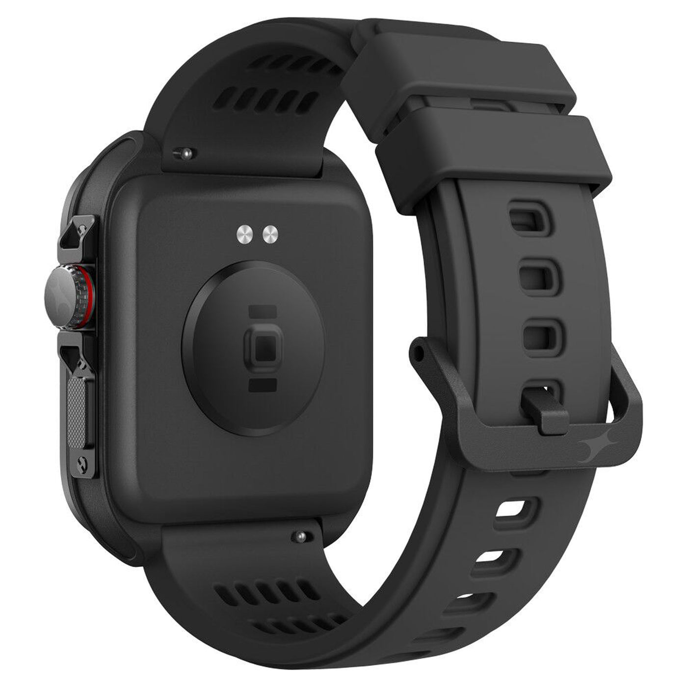 Fastrack Active Smart Watch Unisex With Black Colour Silicone Strap