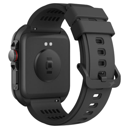 Fastrack Active Smart Watch Unisex With Black Colour Silicone Strap