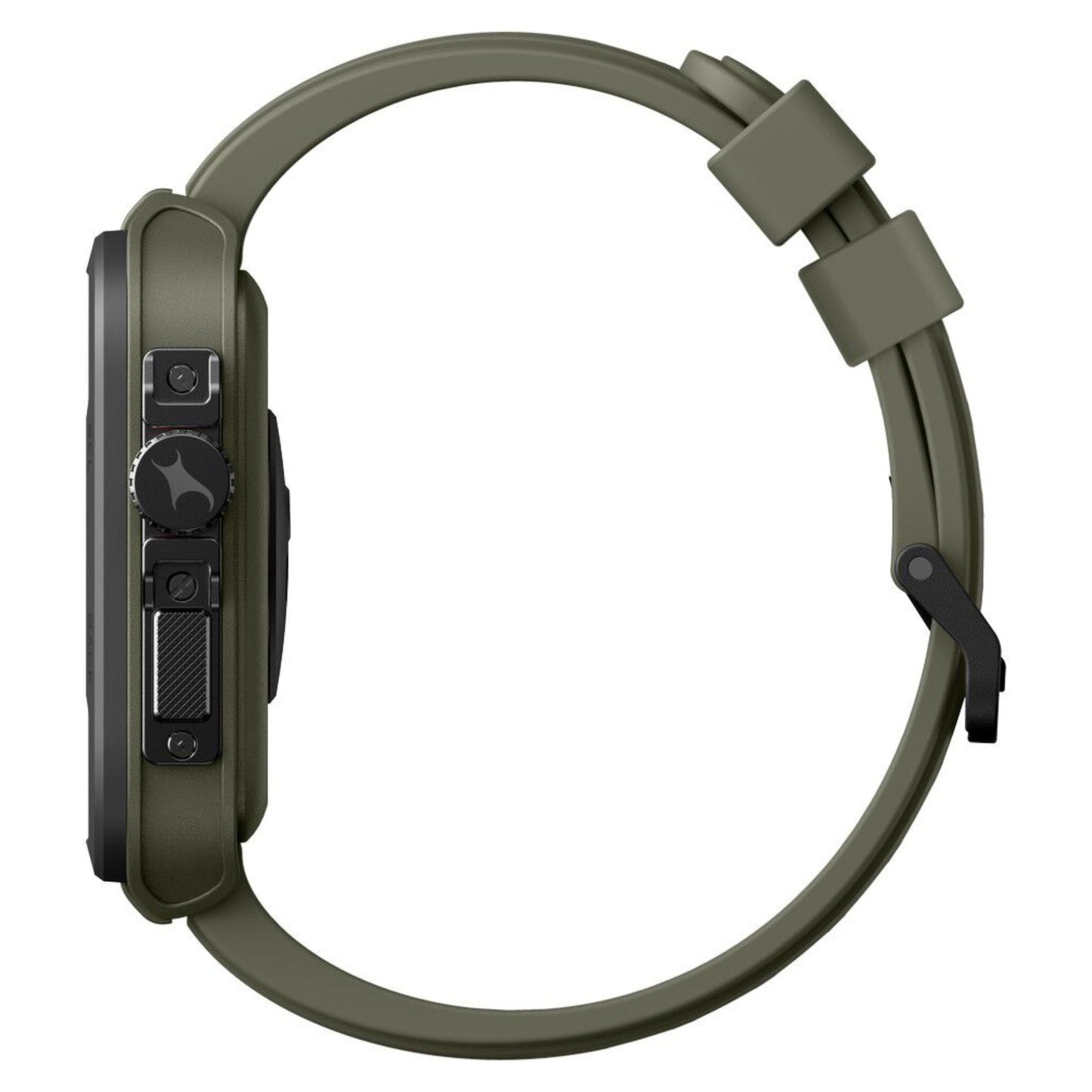 Fastrack Active with 4.64 cm UltraVU HD Display and Functional Crown Rugged Smartwatch with SingleSync BT Calling