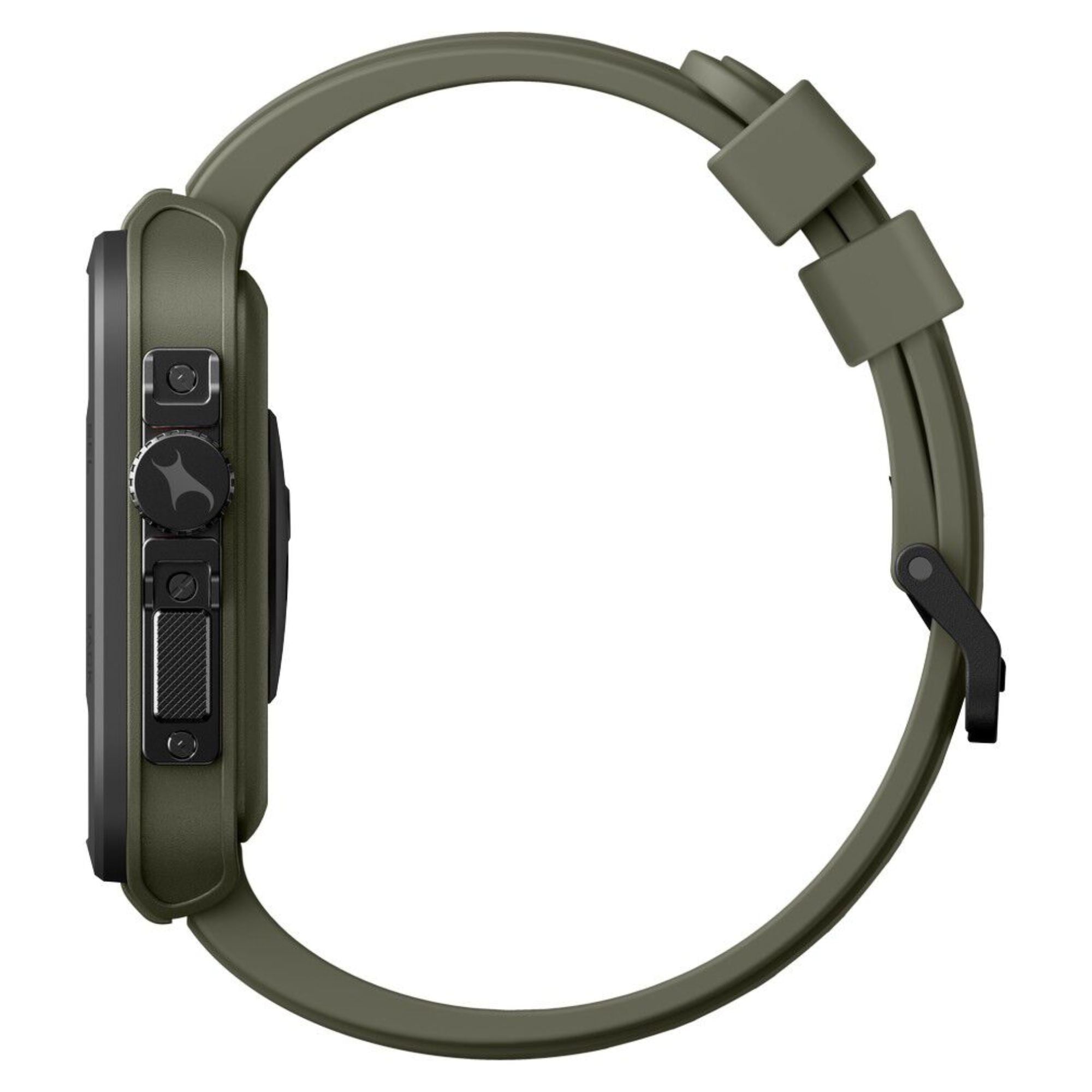 Fastrack Active with 4.64 cm UltraVU HD Display and Functional Crown Rugged Smartwatch with SingleSync BT Calling