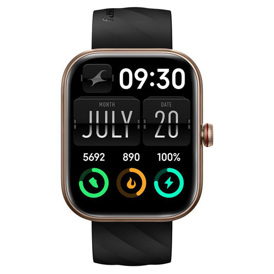 Fastrack Kruz+ 4.85 CM Super HD Display with Functional Crown and AI Voice Assistant Smart Watch for Unisex