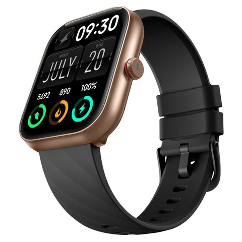Fastrack Kruz+ 4.85 CM Super HD Display with Functional Crown and AI Voice Assistant Smart Watch for Unisex