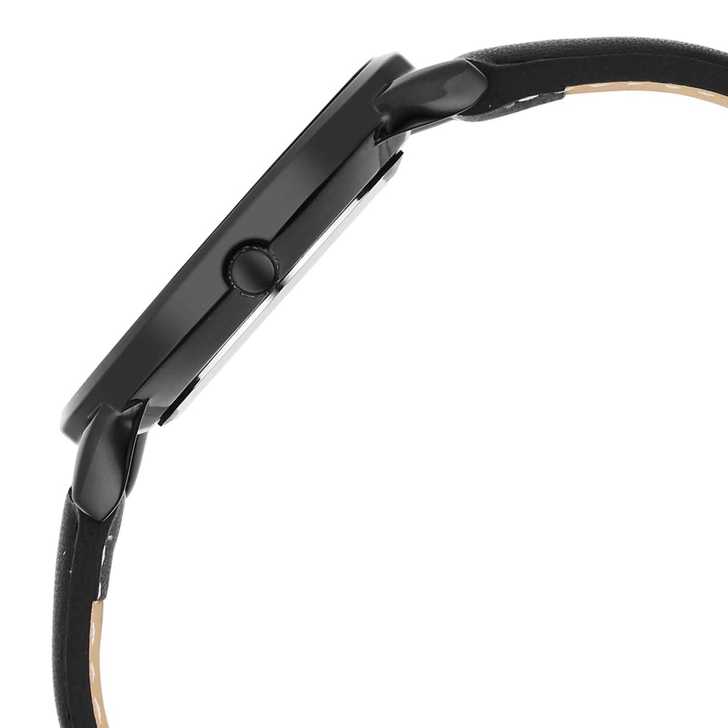 Fastrack Stunners Black Dial Leather Strap Analog Watch for Men