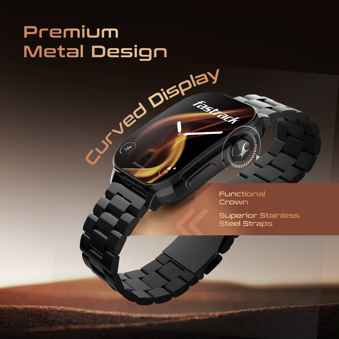 Fastrack Smart Watch 38166NM01