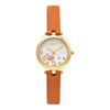 Titan Nebula Lotus Quartz Analog 18 Karat Solid Gold Watch for Women 5561DL01