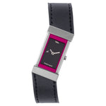 Fastrack Quartz Analog Black Dial Leather Strap Watch for Girls