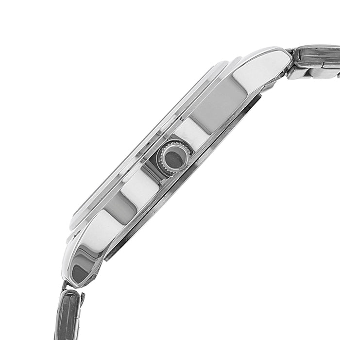 Fastrack Quartz Analog Pink Dial Stainless Steel Strap Watch for Girls